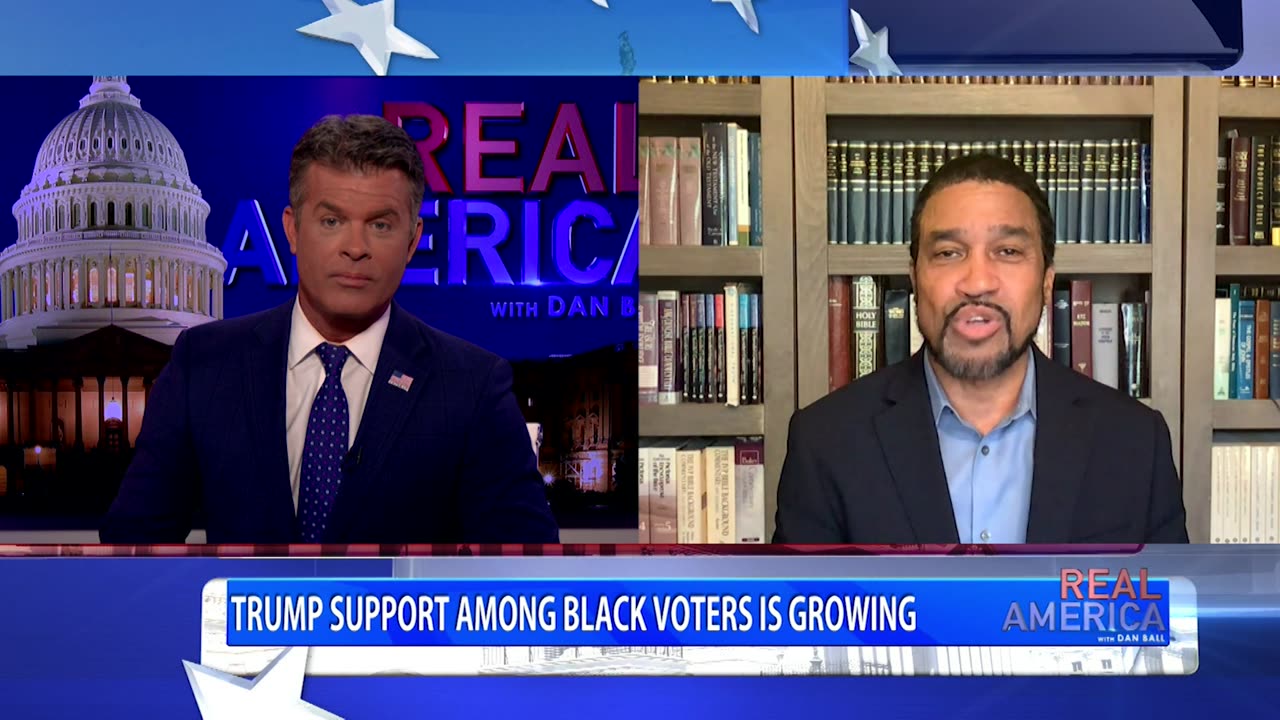 REAL AMERICA -- Dan Ball W/ Darrell Scott, Black Community Moving Towards Trump 2024