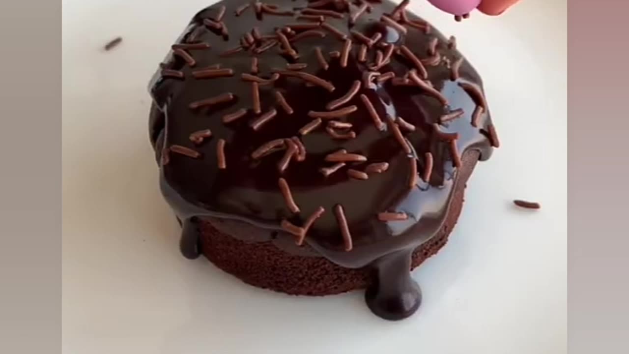 Easy chocolate cake for two!!