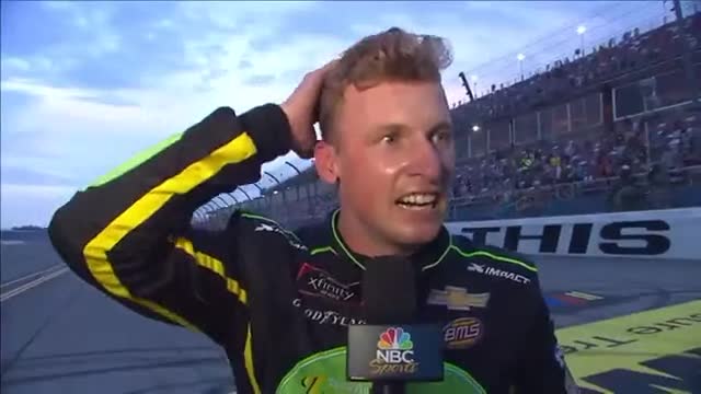 NBC reporter tries to pass off ‘f*ck Joe Biden’ chant as ‘let’s go Brandon’ at NASCAR race