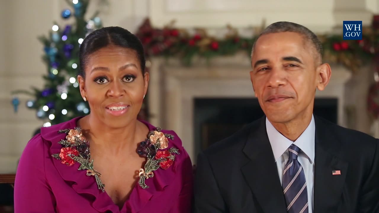 Merry Christmas from the President and the First Lady