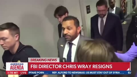 Kash Patel Responds To Chris Wray Retirement