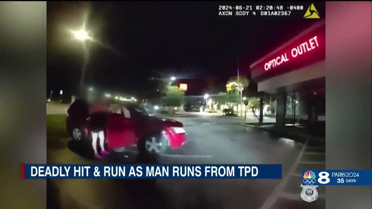 Tased by Police and then ran over by Hit and Run🚔⚡🚗😯👀