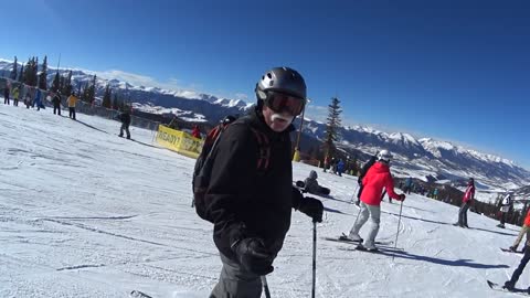 Keystone, Colorado ski collision. Christmas Eve