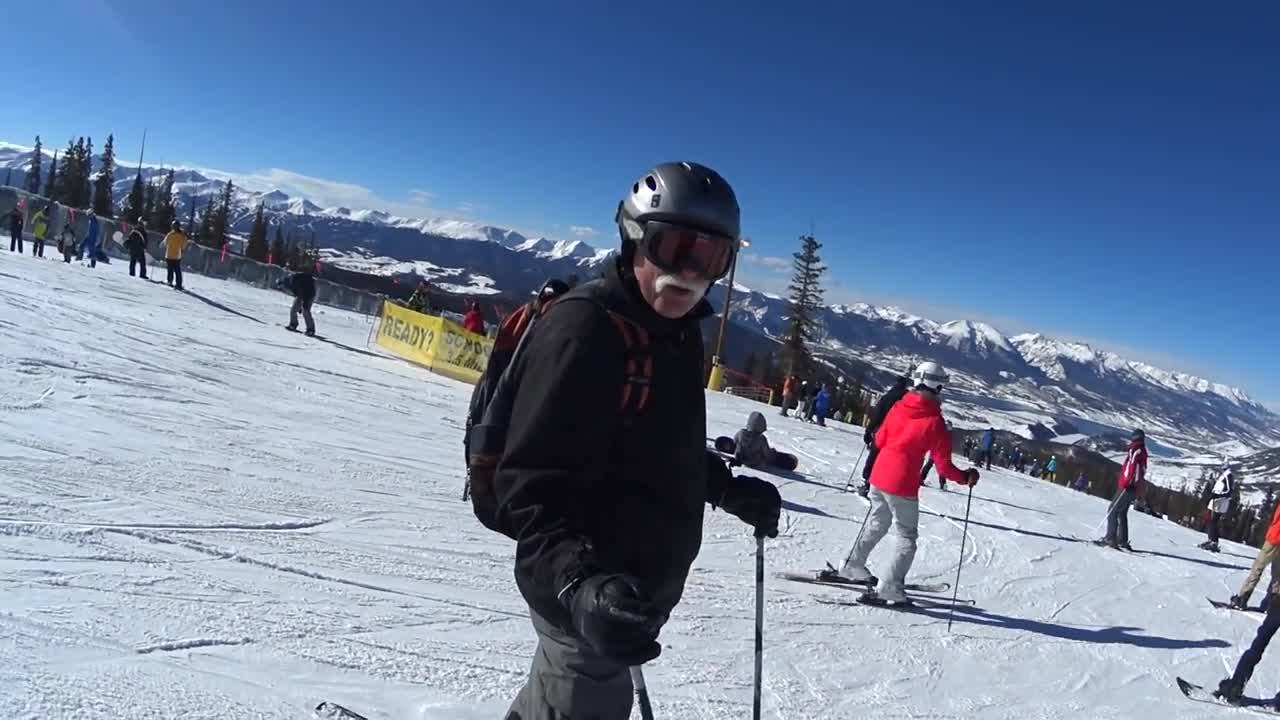 Keystone, Colorado ski collision. Christmas Eve