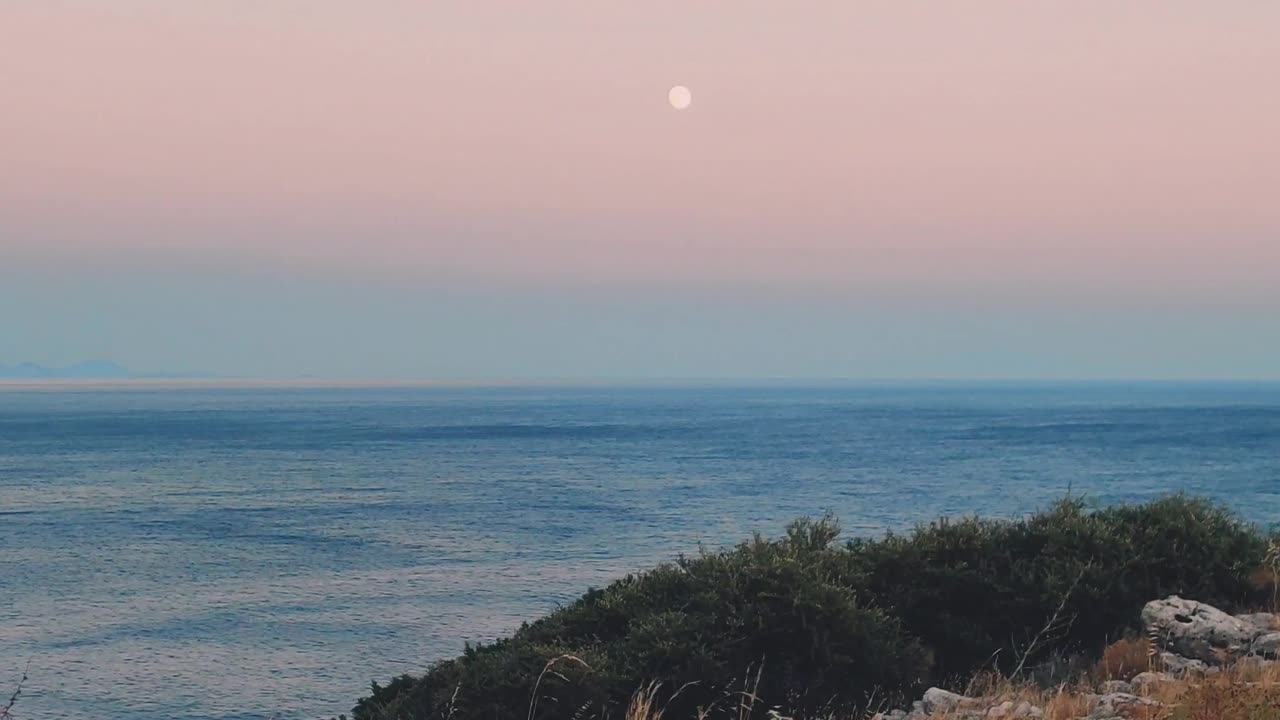 Admire the Beauty of Smooth Stones on the Serene Sea Shore