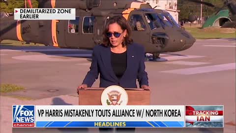 Kamala Harris Touts Alliance with North Korea