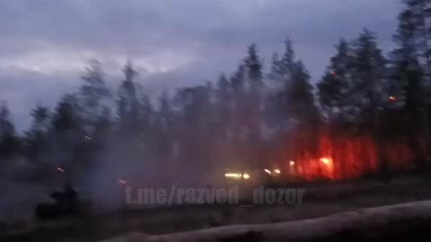 Russian bmp Terminator at work.