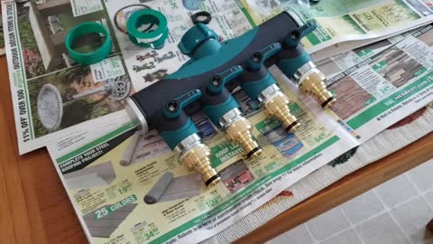 Garden hose quick connectors