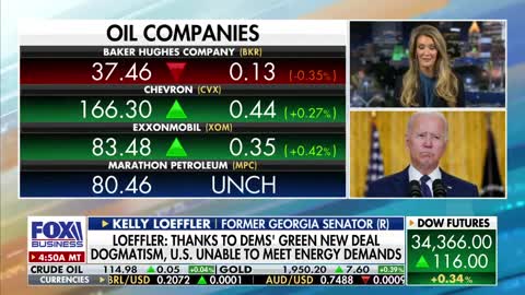 Biden 'unleashing' US fossil fuels more powerful than any bailout bill