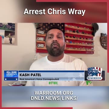 Steve Bannon & Kash Patel: There Should Be A Criminal Referral For Chris Wray For Violating Half A Dozen Congressional Subpoenas - 7/13/23