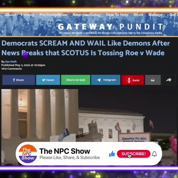 Protestors From Both Sides Show Up At SCOTUS