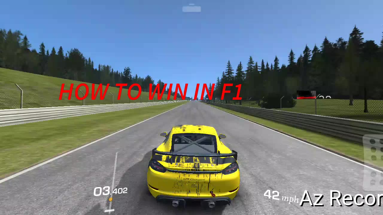 HOW TO WIN IN F1