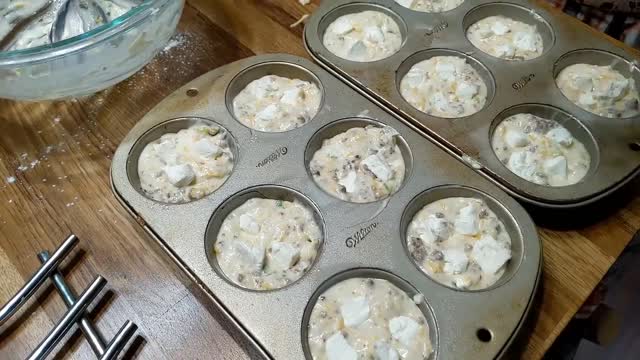 3 cheese sausage muffin recipe