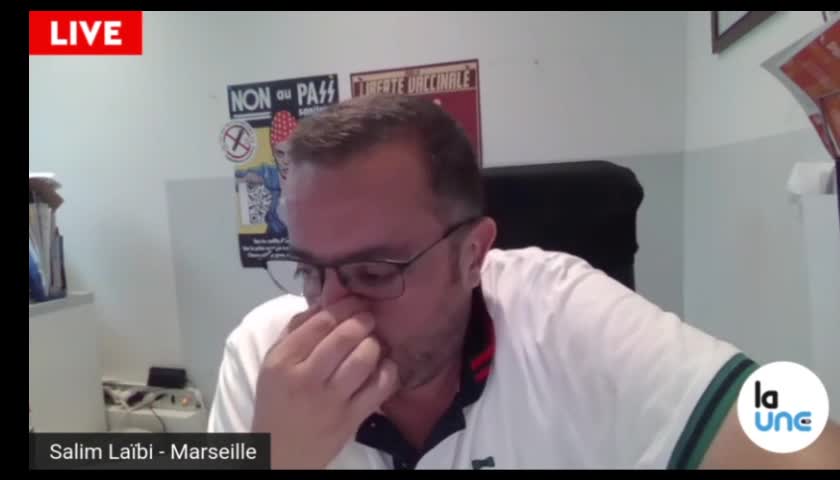 LA UNE TV-plateau diffusion du 01/08/2021. Extrait N°2