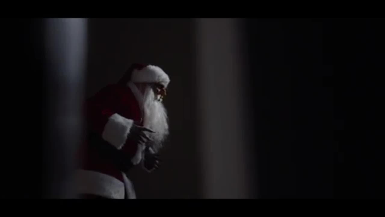 Santa Horror movies clip