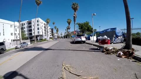 Cumpston Street in NoHo 3-22-18, it was cleared and cleaned on 3-18-22