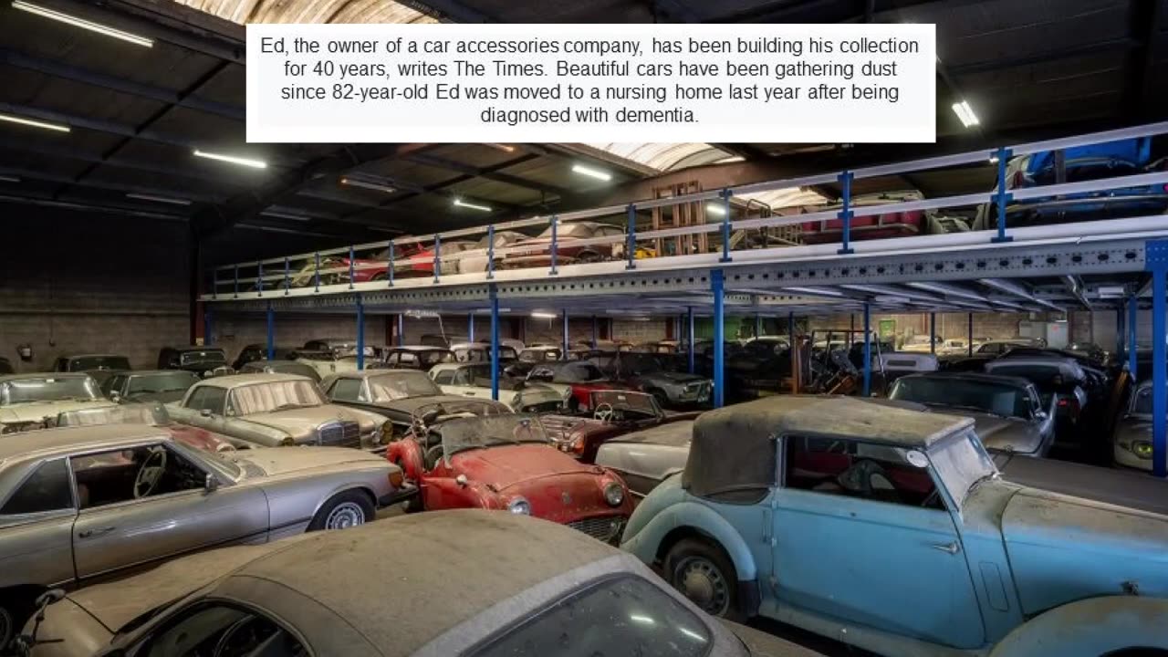 Collection of 230 classic Recluse cars found