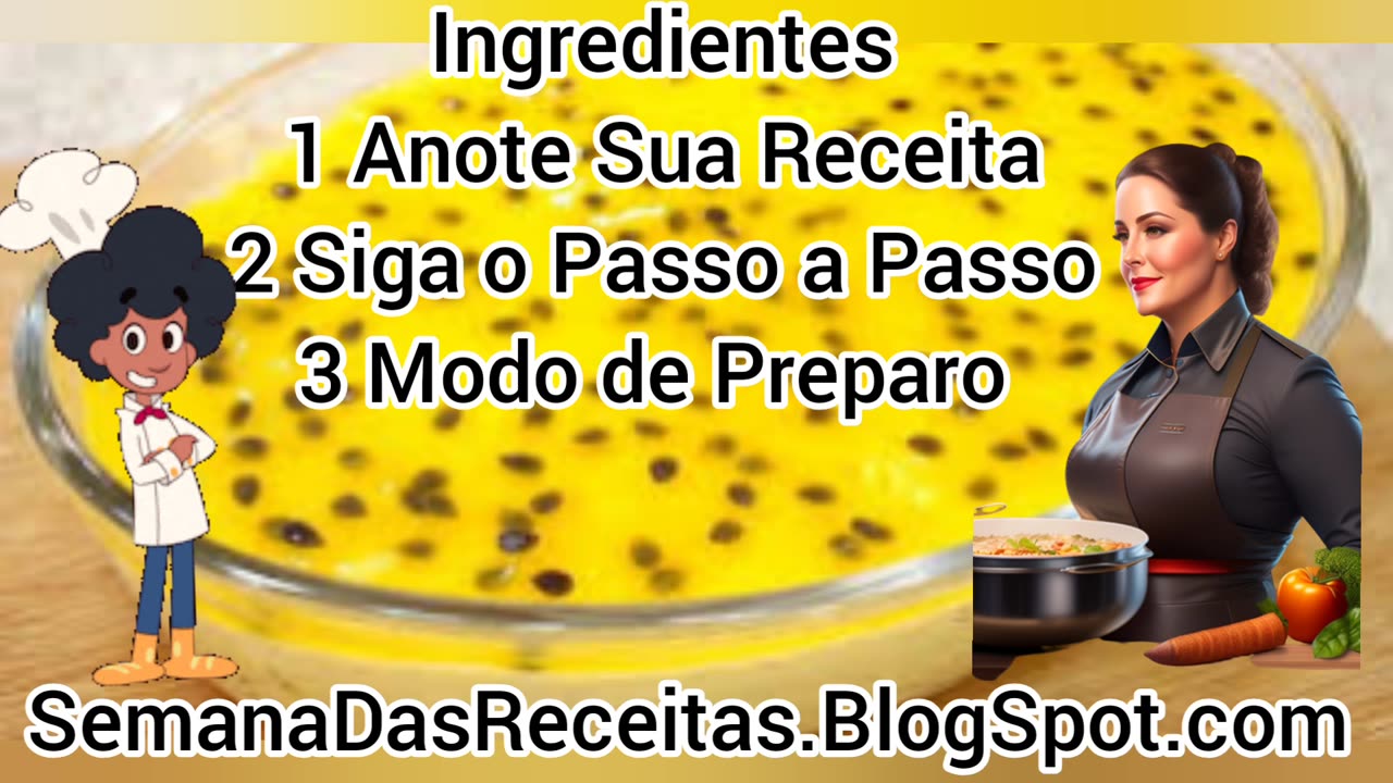 Aprenda Como Fazer Mousse de Maracujá 😋