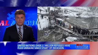 REAL AMERICA -- Dan Ball W/ Tetiana Gaider & Taran Butler, Humanitarian Crisis In Ukraine, 3/9/22