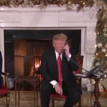 Trump Asks 7-Year-Old If She Still Believes In Santa