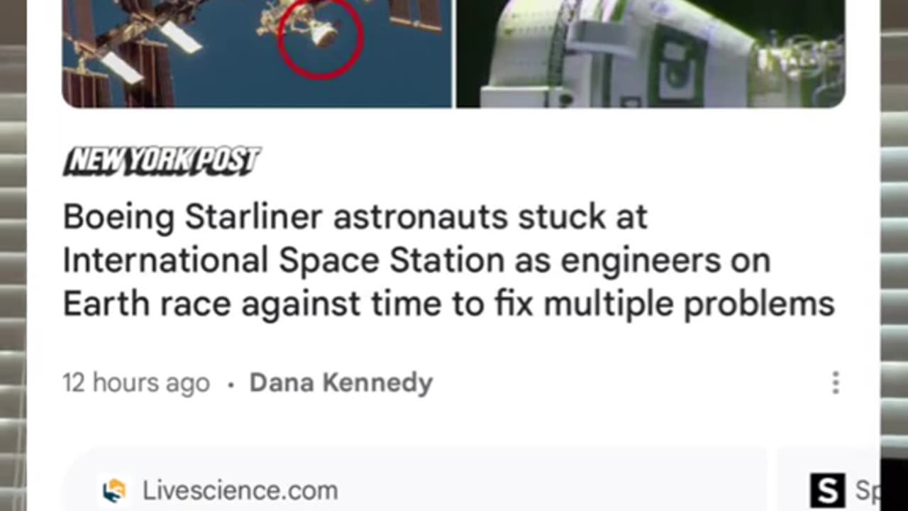 2 Boeing Starliner astronauts are still stranded in space & increasingly unwelcome aboard the ISS