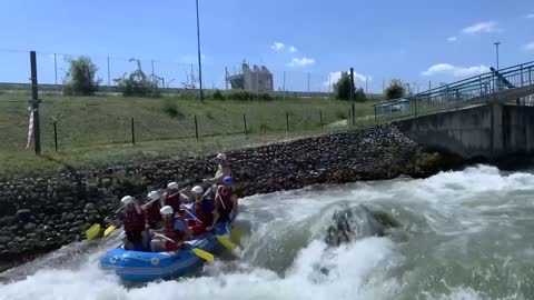 Rafting na divokej vode