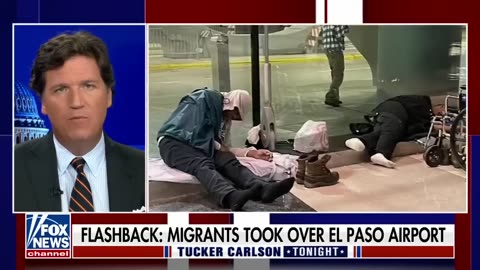 Chicago Democrat tells Tucker Chicago O'Hare is overrun by the homeless