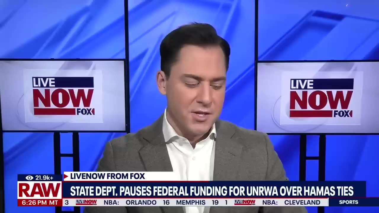 Israel-Hamas war: US pauses UNRWA funding, staffers accused in Oct. 7 attack | LiveNOW from FOX