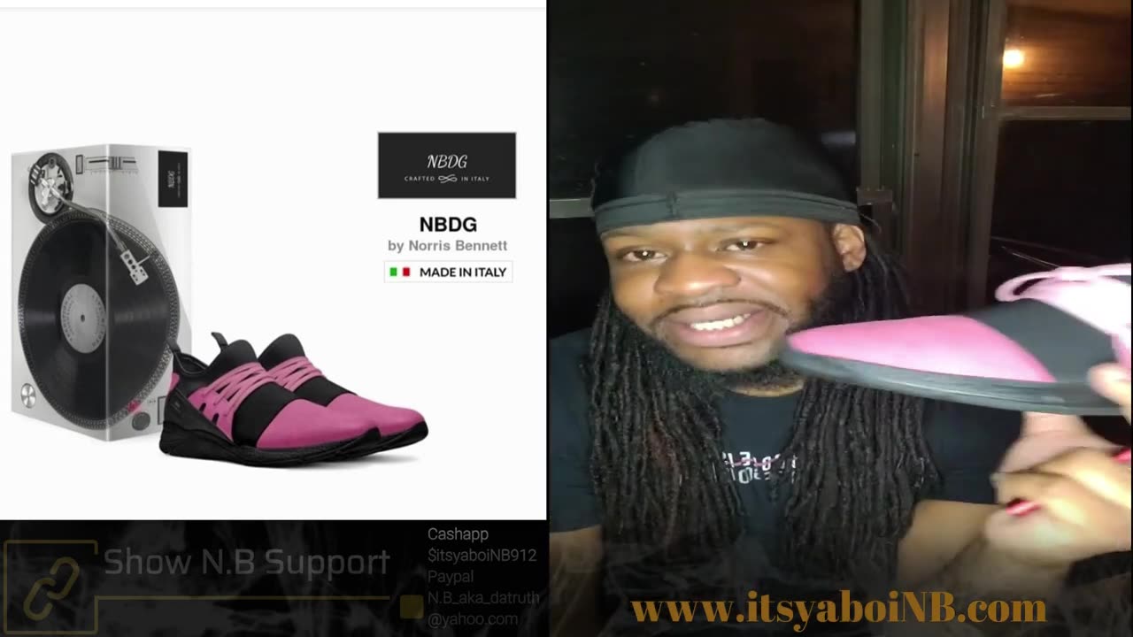 N.B Talks about his new Shoe NBDG Handcrafted in Italy(Do you think Jordan has a good Quality Shoe?)