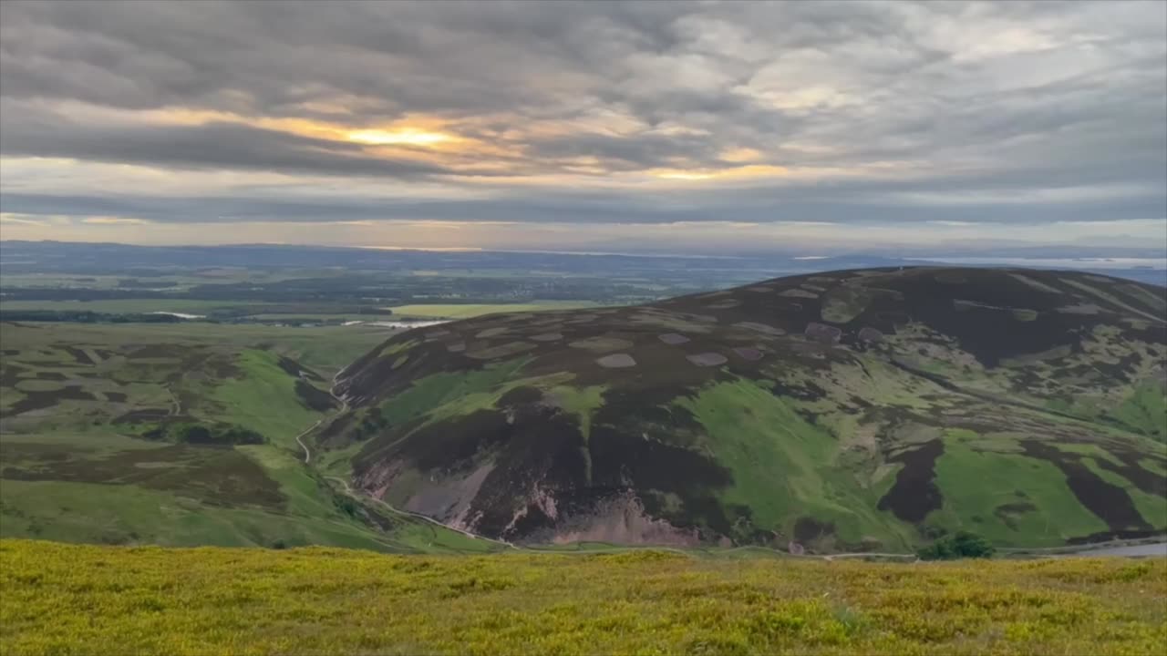 Scald Law Summer Solstice Sunset