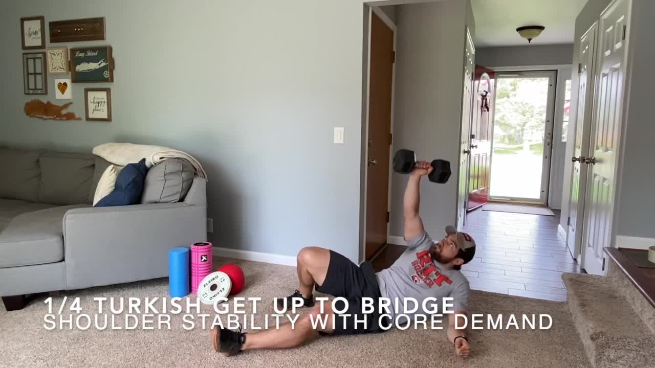 Better Me Wellness Movement Demo - 1:4 Turkish Get Up to Bridge