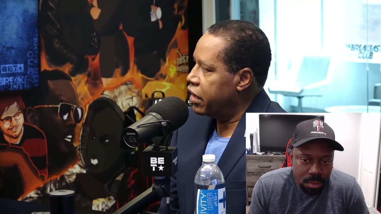 Larry Elder destroys racist uneducated Breakfast club panel (Charlamagne the clown)