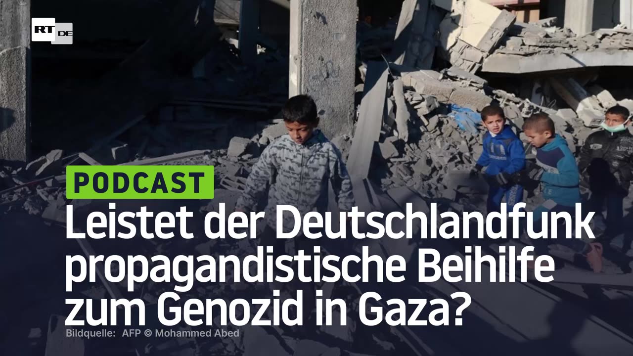 Leistet der Deutschlandfunk propagandistische Beihilfe zum Genozid in Gaza?