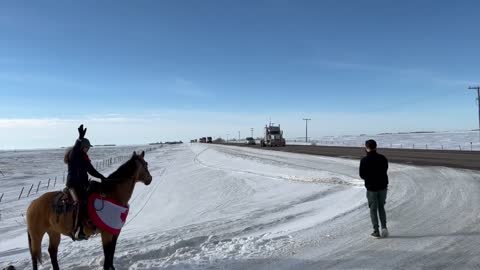 CANADA - DIO VINCERÀ PROTESTA DEI CAMIONISTI CONTRO LE RESTRIZIONI