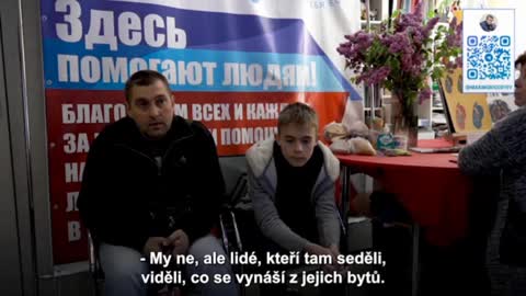 Obyvatelé Severodoněcka vypráví o ukrajinských zločinech