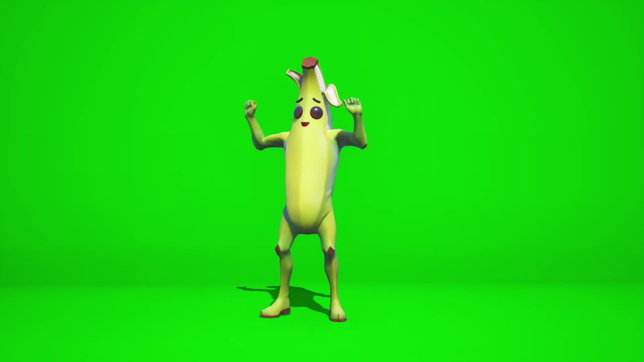 PEELY NANA NANA Fortnite Emote - Greenscreen Effect