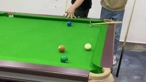 funny video billiard