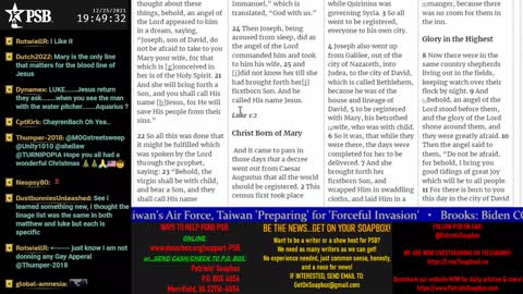 2021-12-25 19:00 EST - On a Wing and a Prayer: with Deb65 & Barb