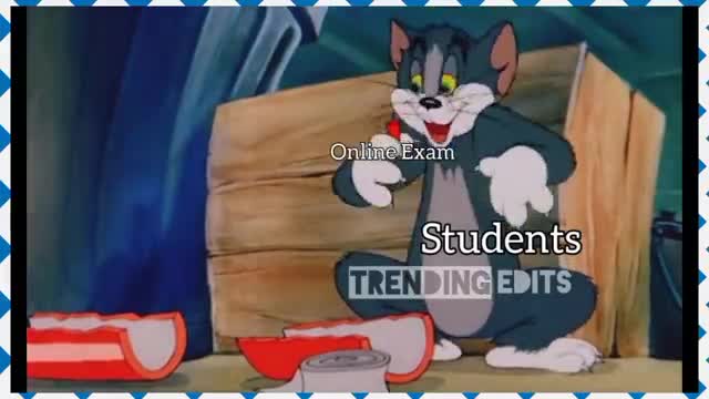 Students vs Exam Tom and Jerry memes