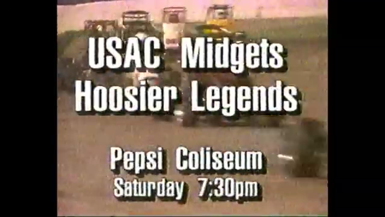 April 1996 - USAC Midgets Hoosiers Legends at Indiana Fairgrounds Coliseum