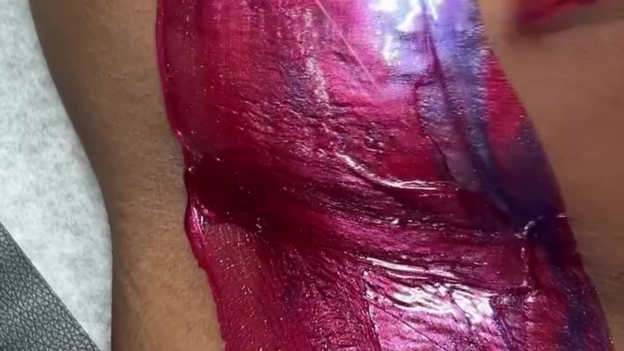 Underarm Waxing Demo with Hypnotic Purple Seduction + Cherry Desire | @waxingqueenadventures