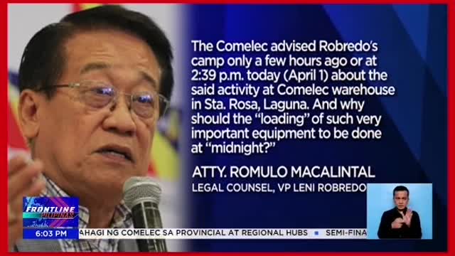 Election materials,sinimulan nang ipadala ng COMELEC