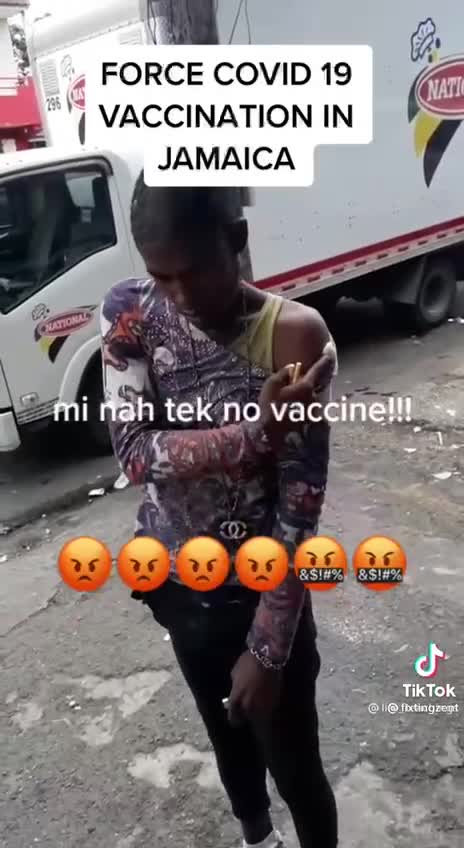 Jamica gives out Forced Vaccination shots in the streets to their citizens