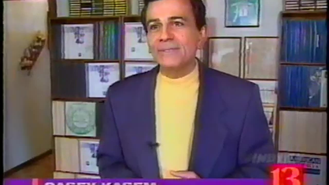 April 13, 1997 - Casey Kasem Visits Indiana Man's Home (WTHR)