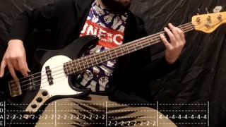 Bloodhound Gang - Foxtrot Uniform Charlie Kilo Bass Cover (Tabs)