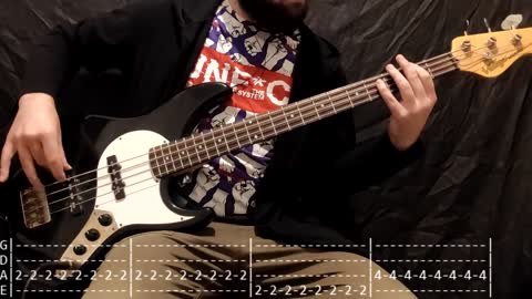 Bloodhound Gang - Foxtrot Uniform Charlie Kilo Bass Cover (Tabs)
