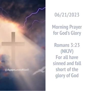 Morning Prayer for God's Glory during Challenging Times #Shorts