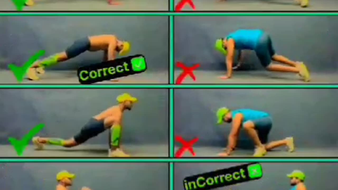 Full Body Exercise: Correct vs. Incorrect Form | Avs Health & Fitness