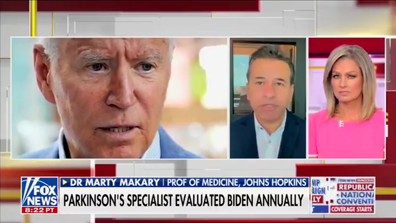 Johns Hopkins Doctor: Biden Shows Signs of Cognitive Slowing, Age-Related Dementia