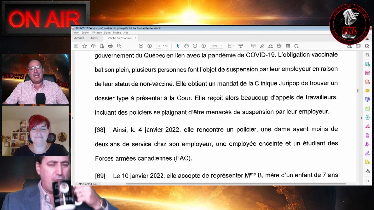 L'Envers DuMond-ialisme - Saluons le COURAGE! Avec Myriam Bohémier